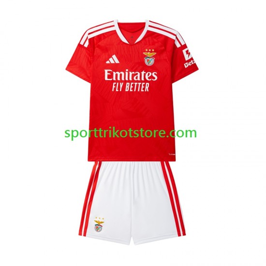 Benfica Kinderset Heim trikot 2027-2028 Kurzarm