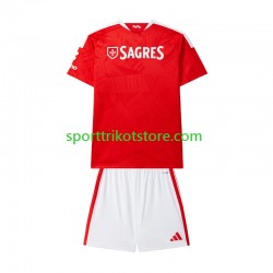 Benfica Kinderset Heim trikot 2027-2028 Kurzarm