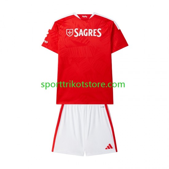 Benfica Kinderset Heim trikot 2027-2028 Kurzarm