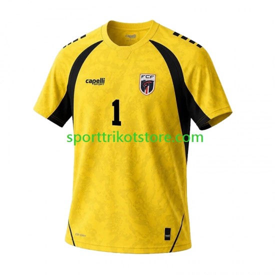 Herren Heim trikot 2026 Kurzarm Torwart Cape Verde Vozinha 1