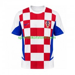 Retro Kroatien Herren Heim trikot Kurzarm 2002