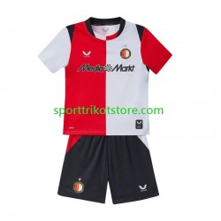Feyenoord Rotterdam Kinderset Heim trikot 2027-2028 Kurzarm