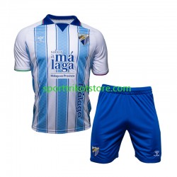 Málaga CF Kinderset Heim trikot 2027-2028 Kurzarm