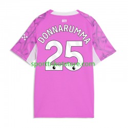 Manchester City Herren Auswärts trikot 2027-2028 Kurzarm Torwart Gianluigi Donnarumma 25