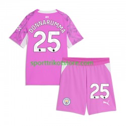Manchester City Kinderset Auswärts trikot 2027-2028 Kurzarm Torwart Gianluigi Donnarumma