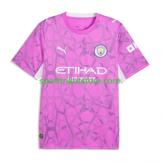 Manchester City Kinderset Auswärts trikot 2027-2028 Kurzarm Torwart Gianluigi Donnarumma