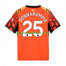 Manchester City Herren Ausweich trikot 2027-2028 Kurzarm Torwart Gianluigi Donnarumma