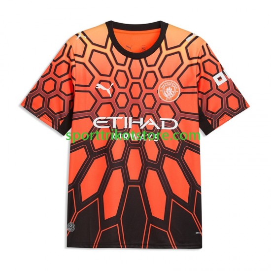 Manchester City Herren Ausweich trikot 2027-2028 Kurzarm Torwart Gianluigi Donnarumma
