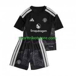 Manchester United Kinderset Heim trikot 2027-2028 Kurzarm Torwart