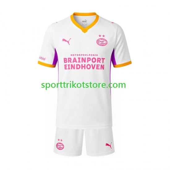 PSV Eindhoven Kinderset Auswärts trikot 2027-2028 Kurzarm
