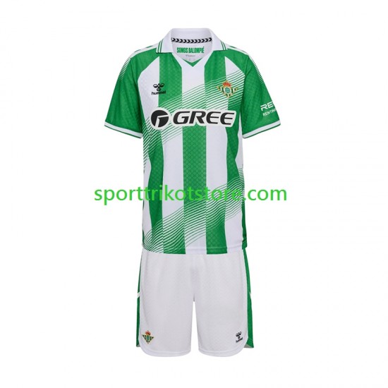 Real Betis Kinderset Heim trikot 2027-2028 Kurzarm