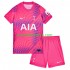Tottenham Hotspur Kinderset Heim trikot 2027-2028 Kurzarm Torwart