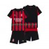 AC Mailand Kinderset Heim trikot 2025-2026 Kurzarm