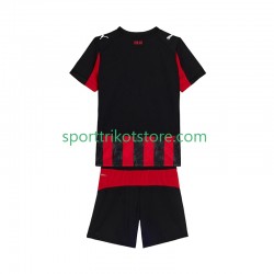 AC Mailand Kinderset Heim trikot 2025-2026 Kurzarm