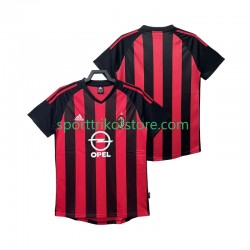 Retro AC Mailand Herren Heim trikot Kurzarm 2002 2003