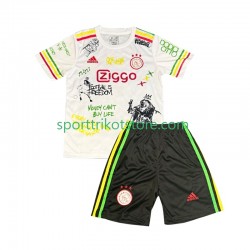 Ajax Amsterdam Kinderset Heim trikot 2025-2026 Kurzarm Bob Marley Special