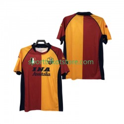 Retro AS Rom Herren Heim trikot Kurzarm 2000-2001