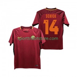 Retro AS Rom Herren Heim trikot Kurzarm SCHICK 14 2017-2018