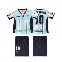Retro Argentinien Kinderset Heim trikot Kurzarm MARADONA 10 2000
