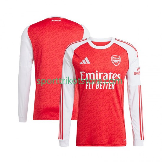 Arsenal Herren Heim trikot 2025-2026 Langarm Arsenal Herren Heim trikot 2025-2026 Langarm