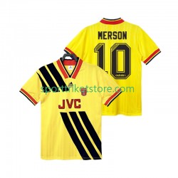 Retro Arsenal Herren Auswärts trikot 1994 Kurzarm MERSON 10 1993