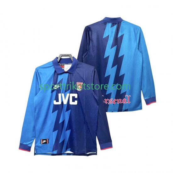 Retro Arsenal Herren Auswärts trikot Langarm 1995 1996 Retro Arsenal Herren Auswärts trikot Langarm 1995 1996