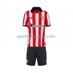 Athletic Bilbao Kinderset Heim trikot 2025-2026 Kurzarm