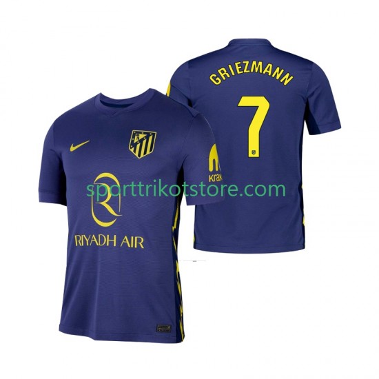Atlético Madrid Herren Auswärts trikot 2025-2026 Kurzarm Antoine Griezmann 7 Atlético Madrid Herren Auswärts trikot 2025-2026 Kurzarm Antoine Griezmann 7