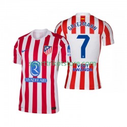 Atlético Madrid Herren Heim trikot 2025-2026 Kurzarm Antoine Griezmann 7