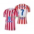 Atlético Madrid Herren Heim trikot 2025-2026 Kurzarm Antoine Griezmann 7