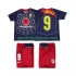Retro Atlético Madrid Kinderset Auswärts trikot 2004 Kurzarm F TORRES 9 2005