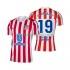 Atlético Madrid Herren Heim trikot 2025-2026 Kurzarm Julian Alvarez 19