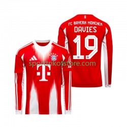 FC Bayern München Herren Heim trikot 2025-2026 Langarm Alphonso Davies 19