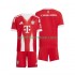 FC Bayern München Kinderset Heim trikot 2025-2026 Kurzarm