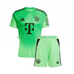 FC Bayern München Kinderset Heim trikot 2025-2026 Kurzarm Torwart