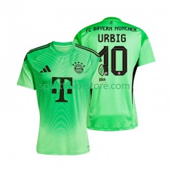 FC Bayern München Herren Heim trikot 2025-2026 Kurzarm Torwart Jonas Urbig 40