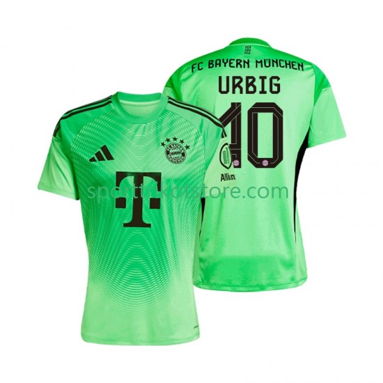 FC Bayern München Herren Heim trikot 2025-2026 Kurzarm Torwart Jonas Urbig 40 FC Bayern München Herren Heim trikot 2025-2026 Kurzarm Torwart Jonas Urbig 40