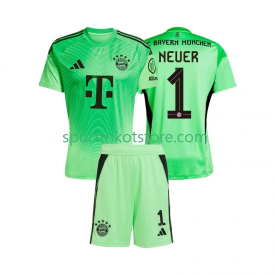 FC Bayern München Kinderset Heim trikot 2025-2026 Kurzarm Torwart Manuel Neuer 1 FC Bayern München Kinderset Heim trikot 2025-2026 Kurzarm Torwart Manuel Neuer 1