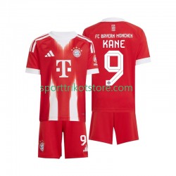 FC Bayern München Kinderset Heim trikot 2025-2026 Kurzarm Harry Kane 9