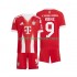 FC Bayern München Kinderset Heim trikot 2025-2026 Kurzarm Harry Kane 9