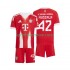 FC Bayern München Kinderset Heim trikot 2025-2026 Kurzarm Jamal Musiala 42