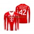 FC Bayern München Herren Heim trikot 2025-2026 Langarm Jamal Musiala 42