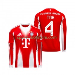 FC Bayern München Herren Heim trikot 2025-2026 Langarm Jonathan Tah 4
