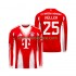 FC Bayern München Herren Heim trikot 2025-2026 Langarm Thomas Muller 25