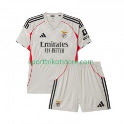 Benfica Kinderset Auswärts trikot 2025-2026 Kurzarm