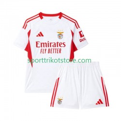 Benfica Kinderset Ausweich trikot 2025-2026 Kurzarm