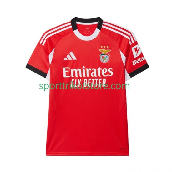 Benfica Herren Heim trikot 2025-2026 Kurzarm Benfica Herren Heim trikot 2025-2026 Kurzarm