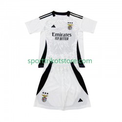 Benfica Kinderset Weiß Heim trikot 2025-2026 Kurzarm Special
