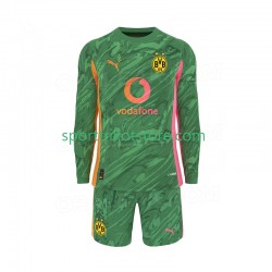 Borussia Dortmund Kinderset Heim trikot 2025-2026 Langarm Torwart