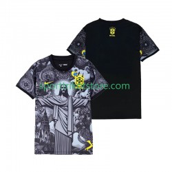 Brasilien Herren Heim trikot 2024 Kurzarm Cheist the Redeemer